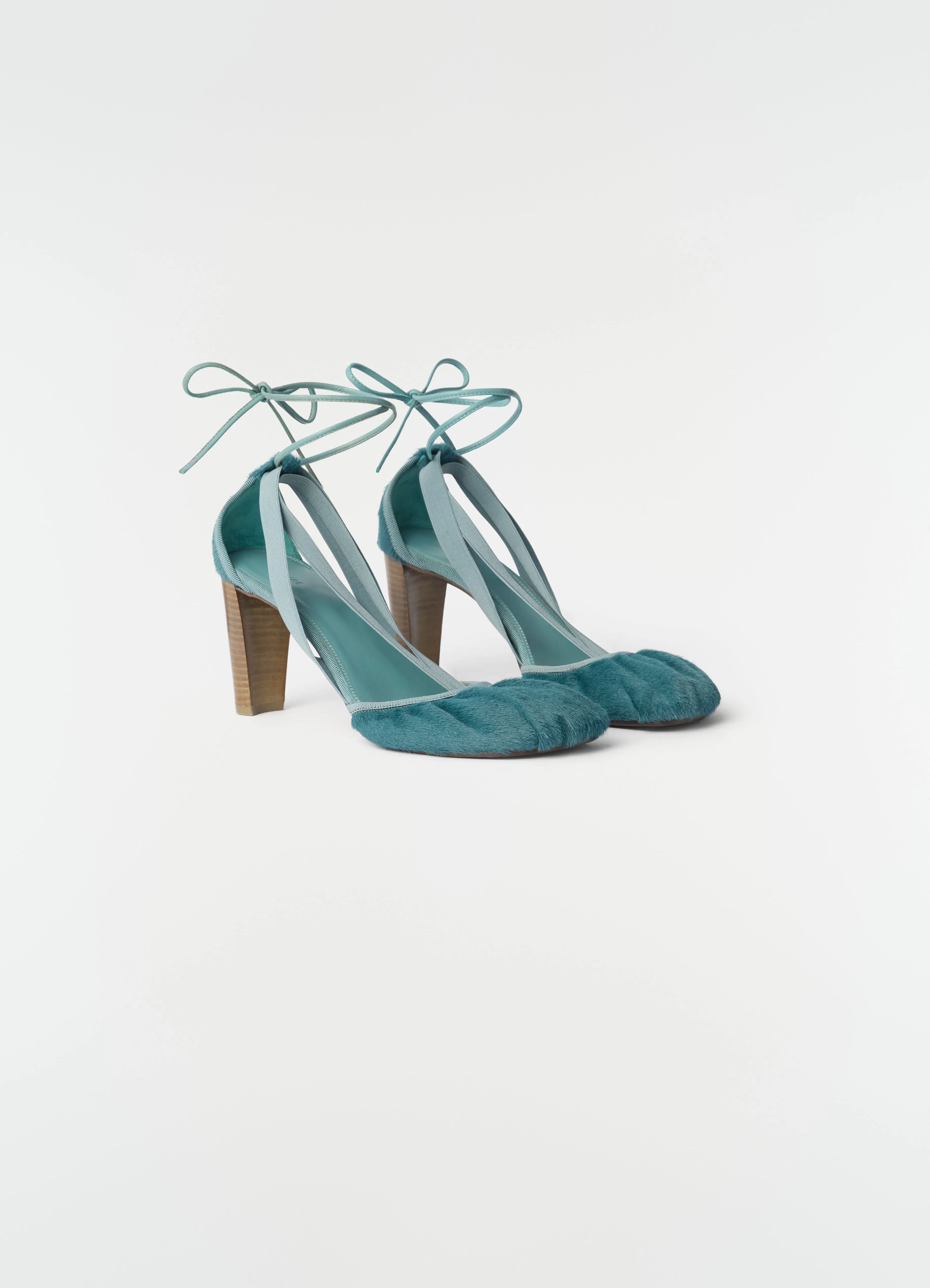 80 MM PEDILLE HEELED BALLERINAS IN PONY-STYLE LEATHER sold by Lemaire product image thumbnail 4