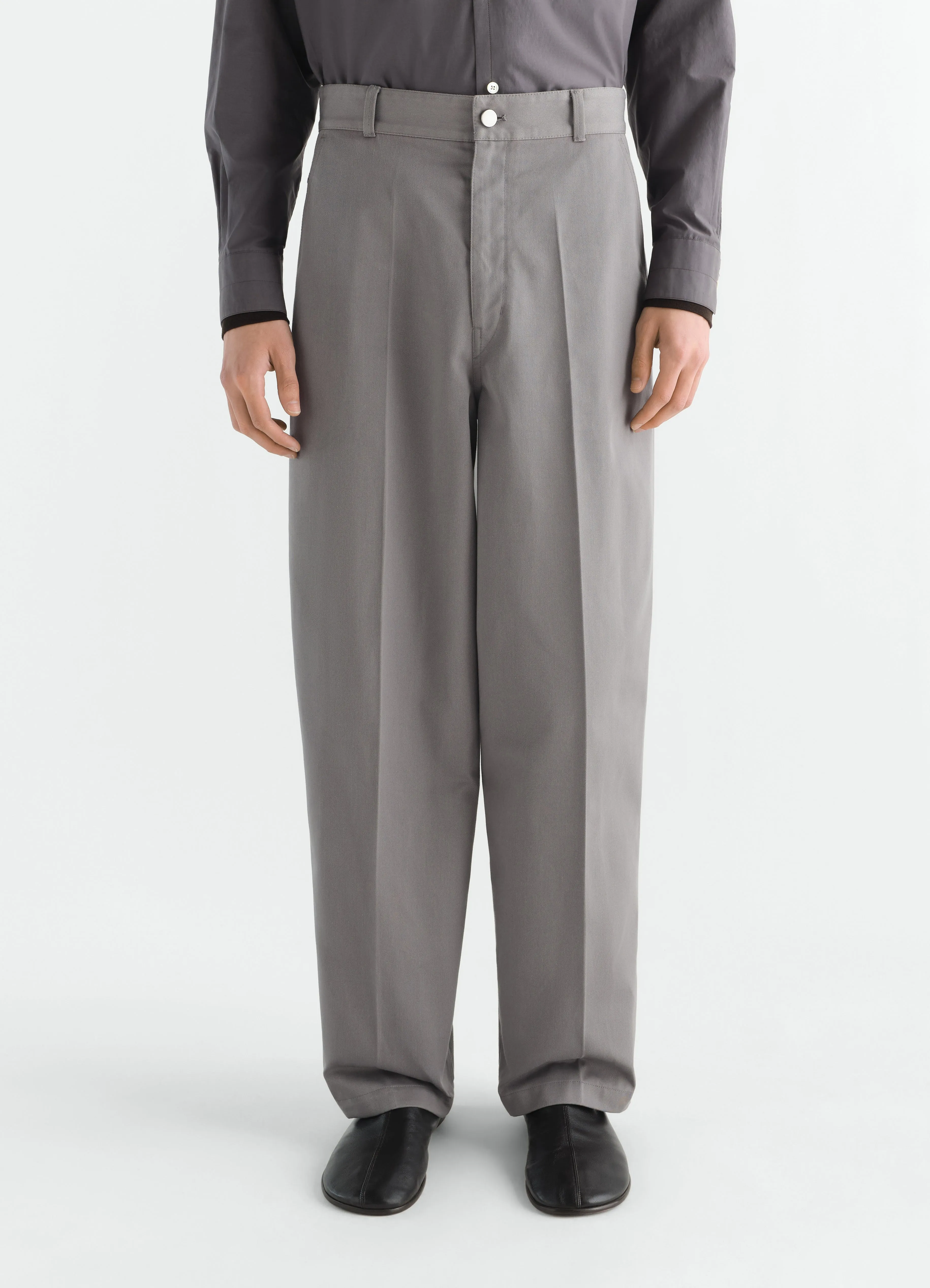 BARREL PANTS IN POLYCOTTON TWILL sold by Lemaire product image thumbnail 2