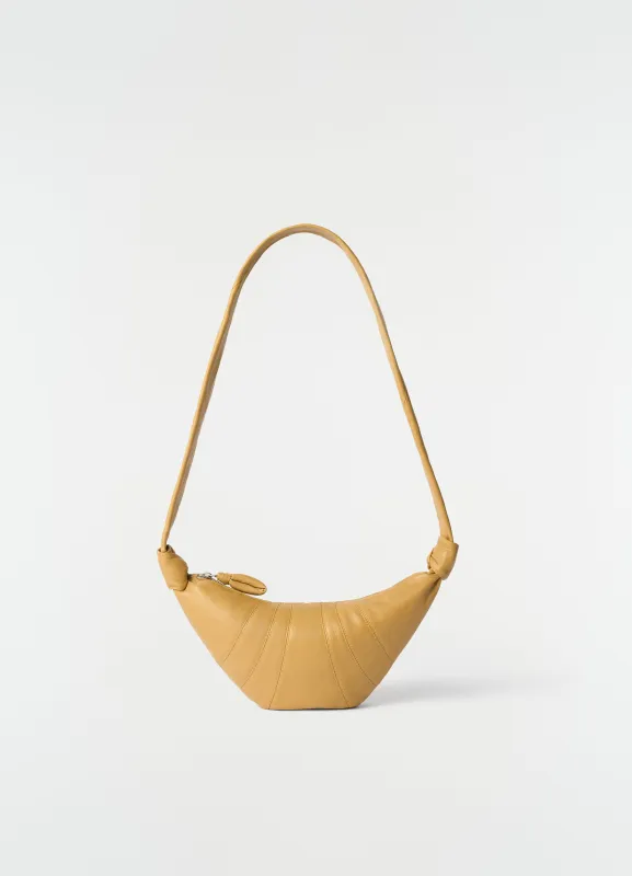 SMALL CROISSANT BAG IN GOATSKIN LEATHER made by Lemaire