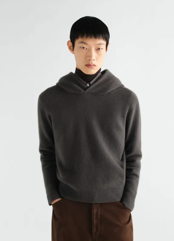 HOODED SWEATER IN CASHMERE made by Lemaire