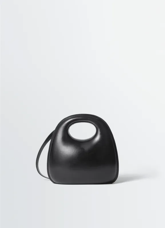 EGG BAG IN PATINA COWSKIN LEATHER made by Lemaire