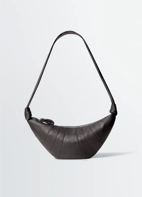 MEDIUM CROISSANT BAG IN LEATHER made by Lemaire
