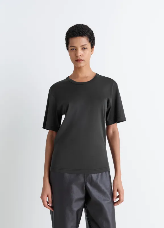RIB T-SHIRT IN RIB JERSEY made by Lemaire