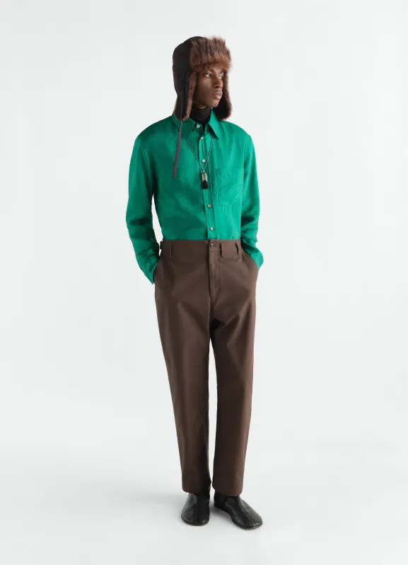 TAPERED PANTS IN HEAVY COTTON TWILL made by Lemaire