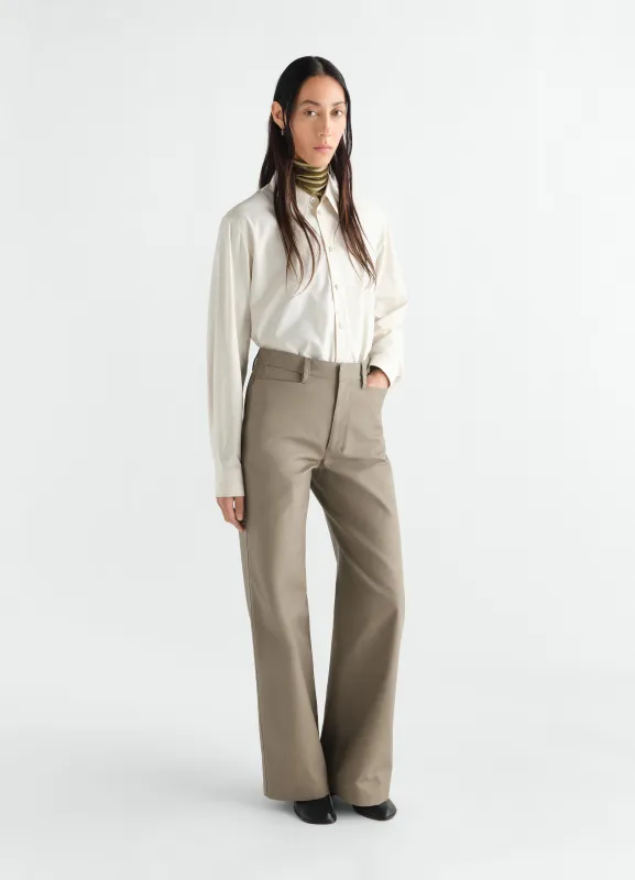 STRAIGHT PANTS IN HEAVY COTTON TWILL made by Lemaire