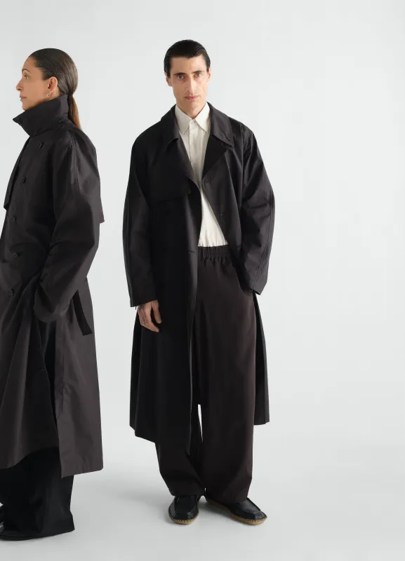 LIGHT TRENCH COAT IN WATER REPELLENT COTTON GABARDINE made by Lemaire