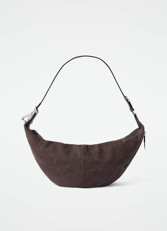 QUIVER CLIP BAG IN ECO HEAVY COTTON CANVAS made by Lemaire