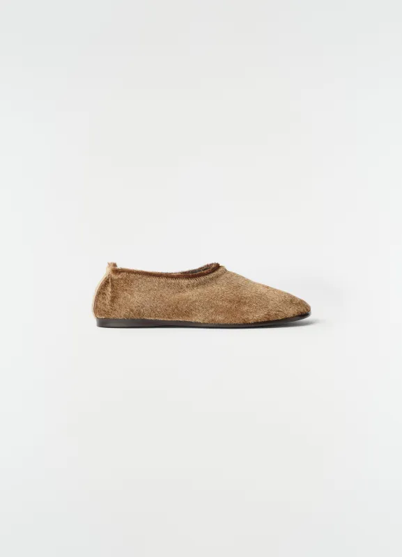 GLOVE SLIP ON IN HAIRY LAMB LEATHER made by Lemaire