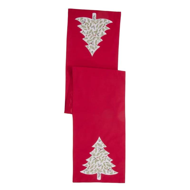 Bayberry Holly & Pine Tree 14X72 Table Runner sold by Lenox