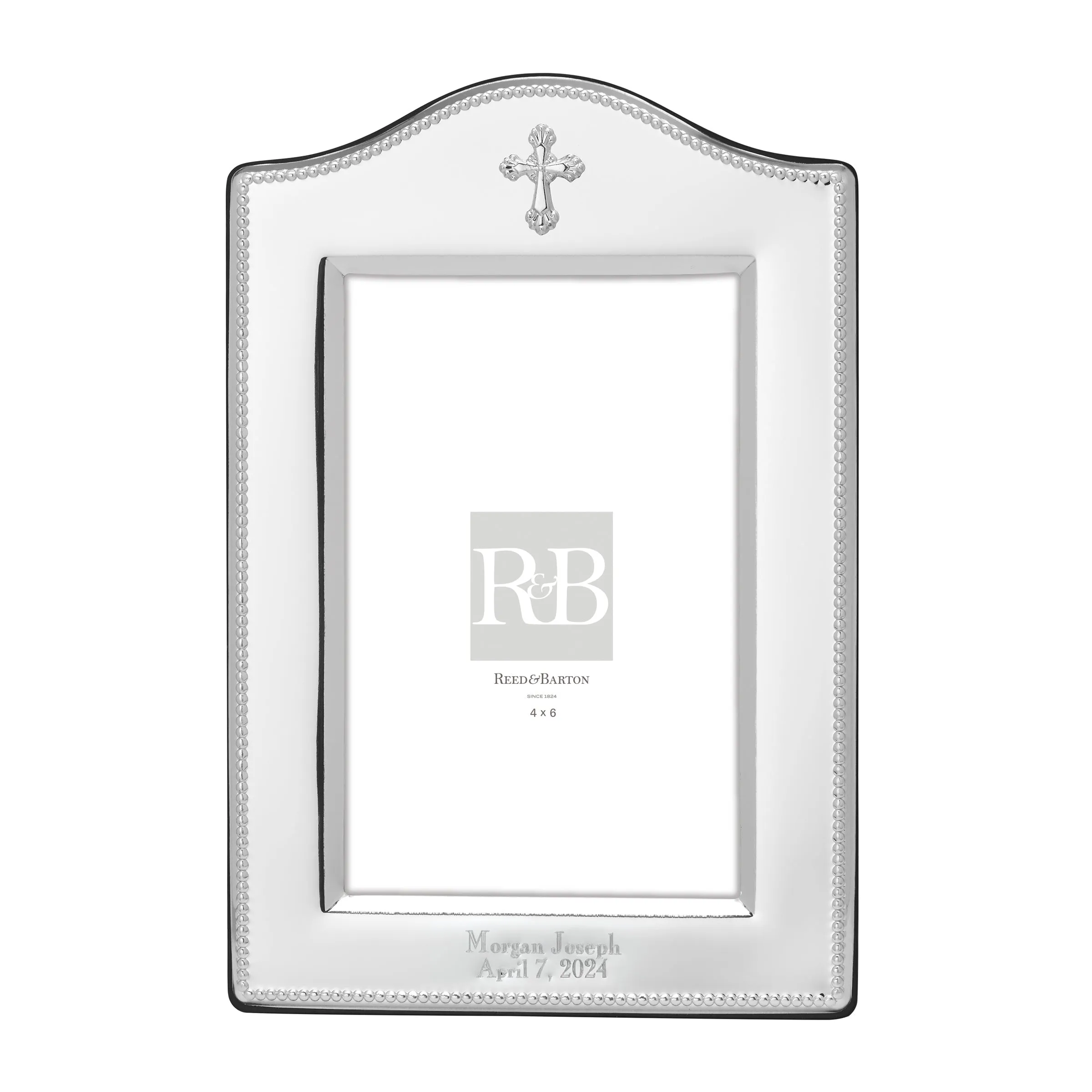 Personalized Abbey Cross 4" x 6" Frame sold by Lenox product image thumbnail 2