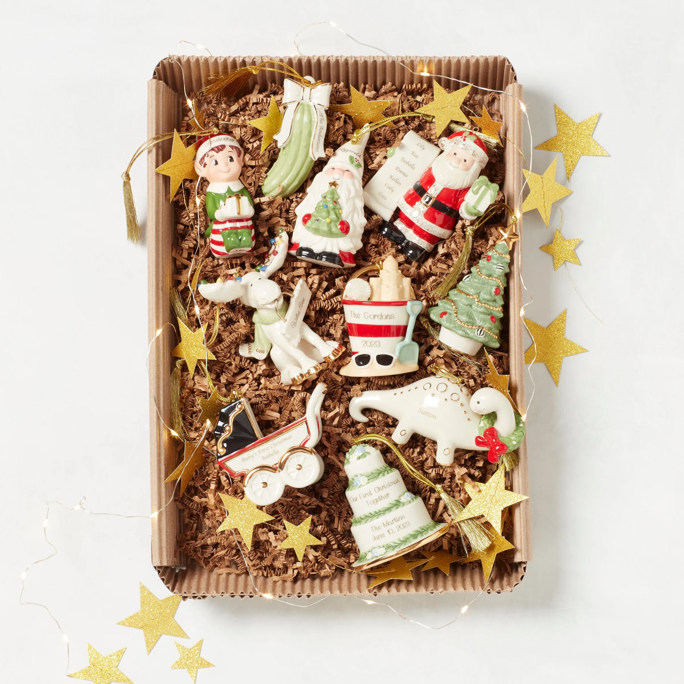 Personalized Marcel The Moose Ornament sold by Lenox product image thumbnail 5