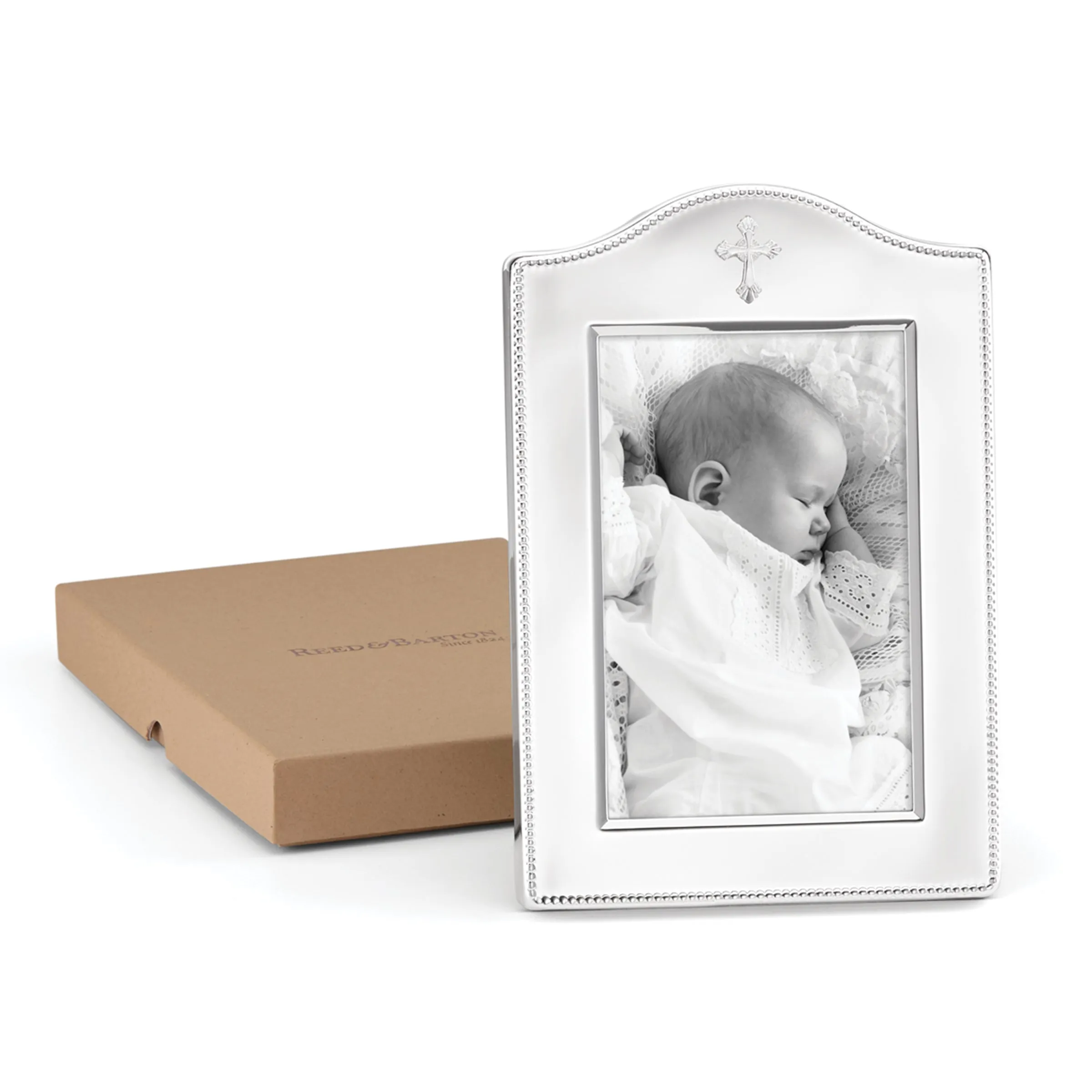 Abbey Cross Silverplate 4" x 6" Frame sold by Lenox product image thumbnail 3