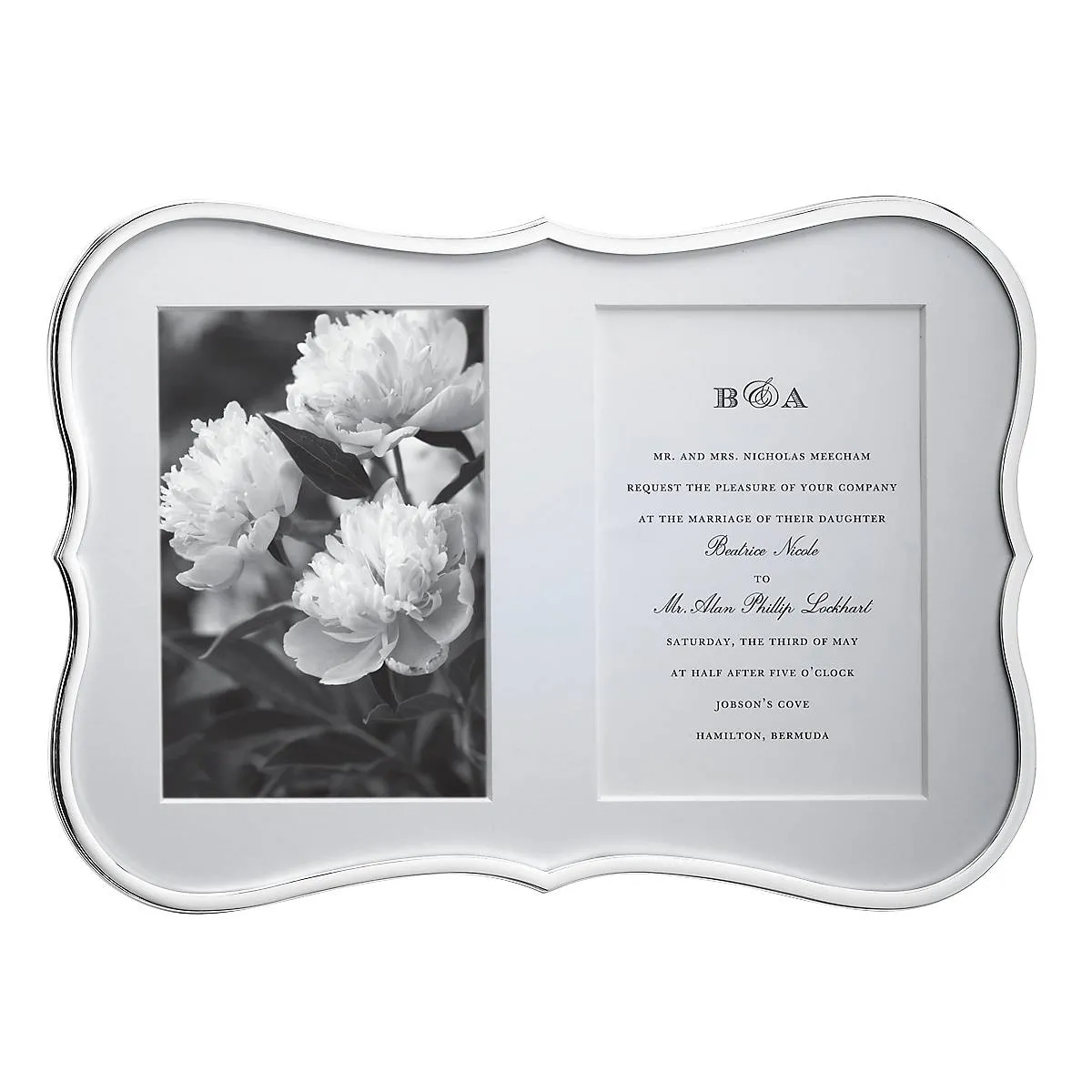 Crown Point Double 5x7 Photo Frame sold by Lenox