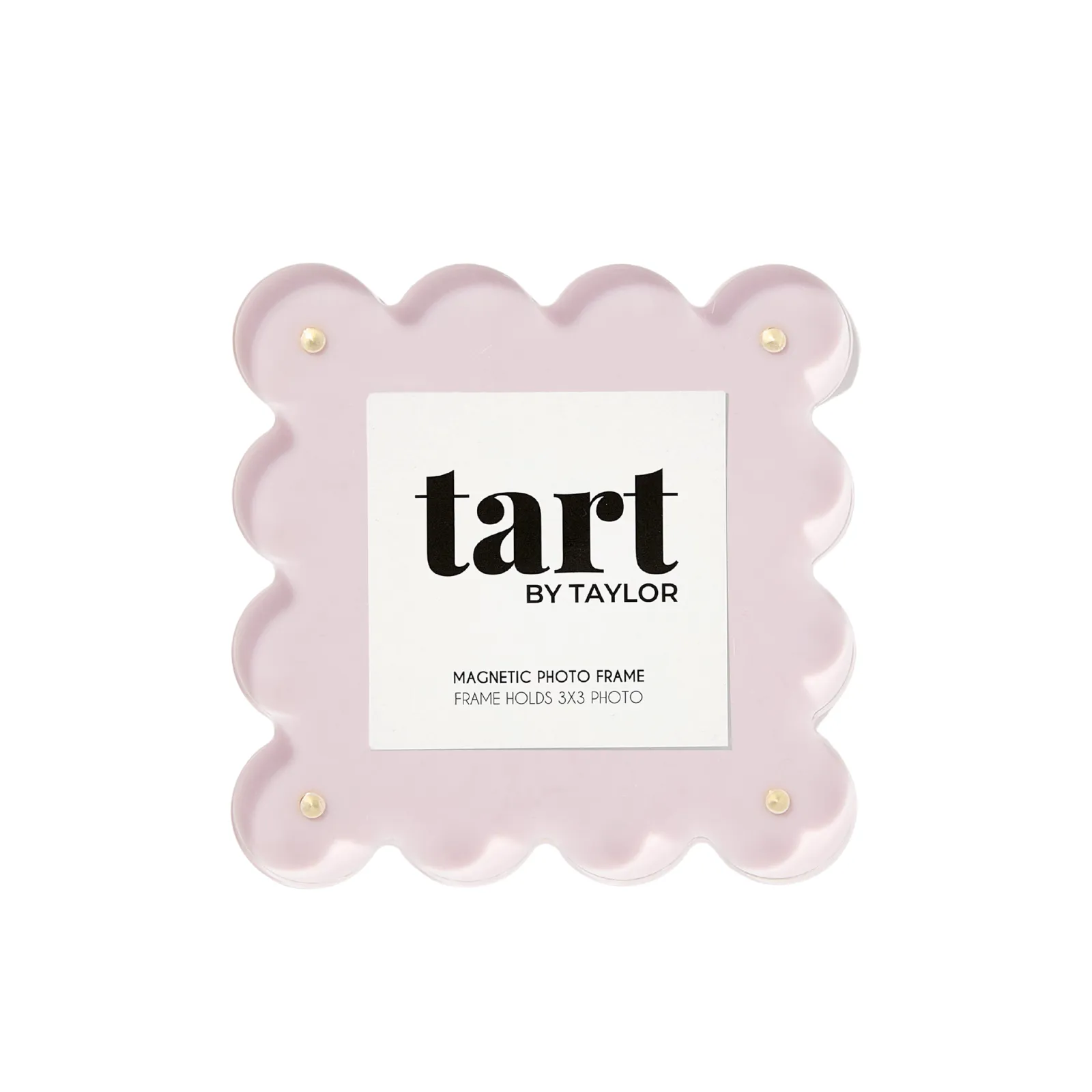 Mini Lavender Scalloped Acrylic Photo Frame sold by Lenox
