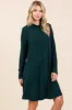 Mittoshop Mock Neck Long Sleeve Dress with Pockets sold by Leota