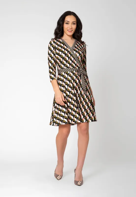 Leota Women's Sleeveless Mindy Midi Dress Multi sold by Leota