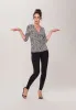 Leota Women's Rouched Wrap Top Brown sold by Leota