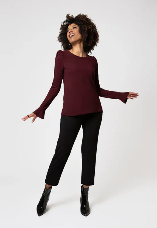 Leota Women's Jennifer Top Red sold by Leota