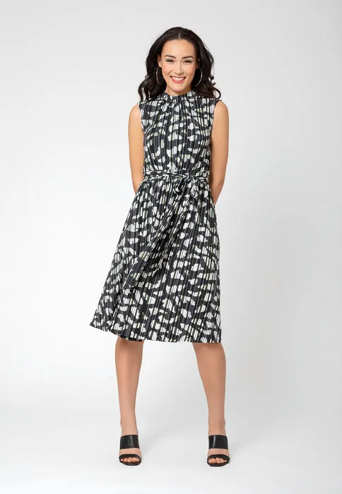 Leota Women's Mindy Sleeveless Midi Dress Blue sold by Leota