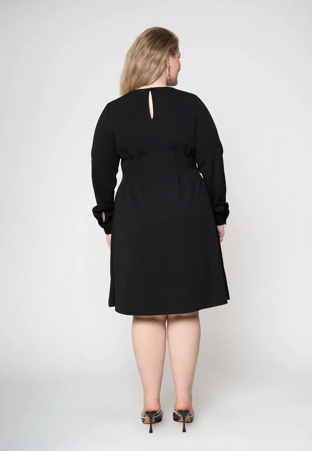 Leota Women's Lara Dress Black Size 1X sold by Leota product image thumbnail 3