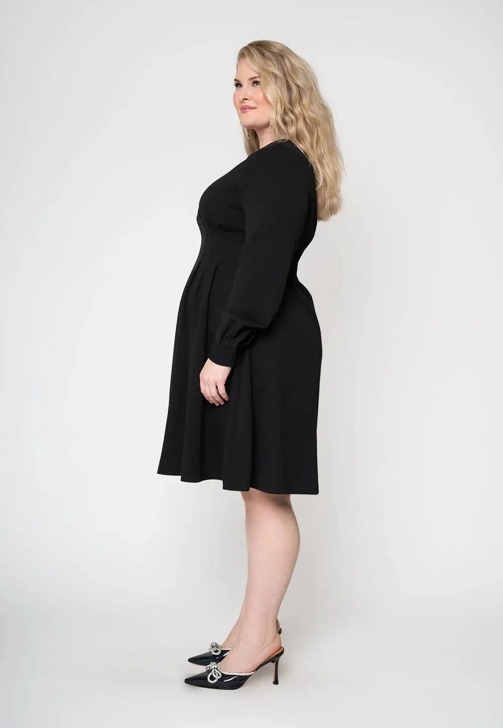 Leota Women's Lara Dress Black Size 1X sold by Leota product image thumbnail 2