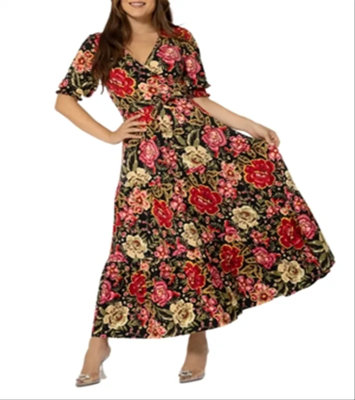 Leota Marlo Dress Solid Barbados sold by Leota