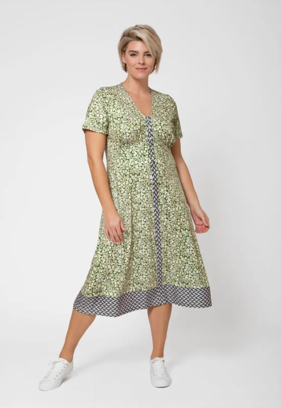 Leota Women's Francesca Dress Green sold by Leota