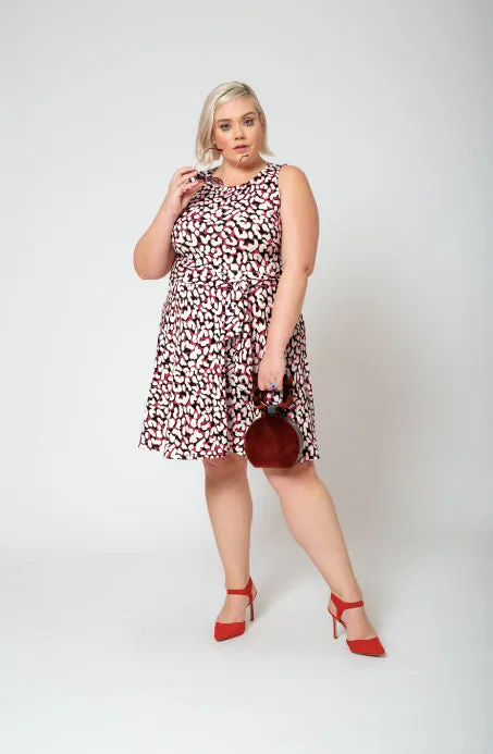 Leota Women's Calista Sleeveless Fit And Flare Dress White sold by Leota product image thumbnail 2