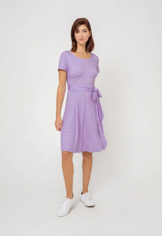 Leota Women's Brittany Dress Purple sold by Leota
