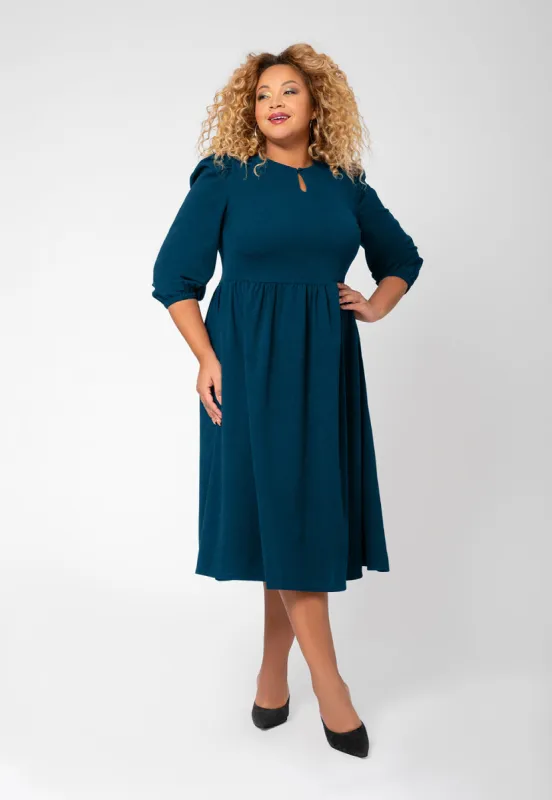 Leota Women's Iman Dress Blue sold by Leota