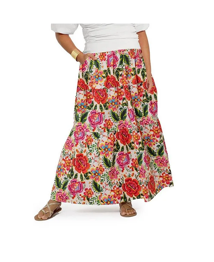 Leota Women's Maxi Evelyn Skirt Red sold by Leota product image thumbnail 4