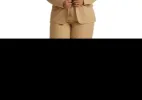 LAUREN Ralph Lauren Cotton Twill Blazer Beige Size 0 sold by Leota