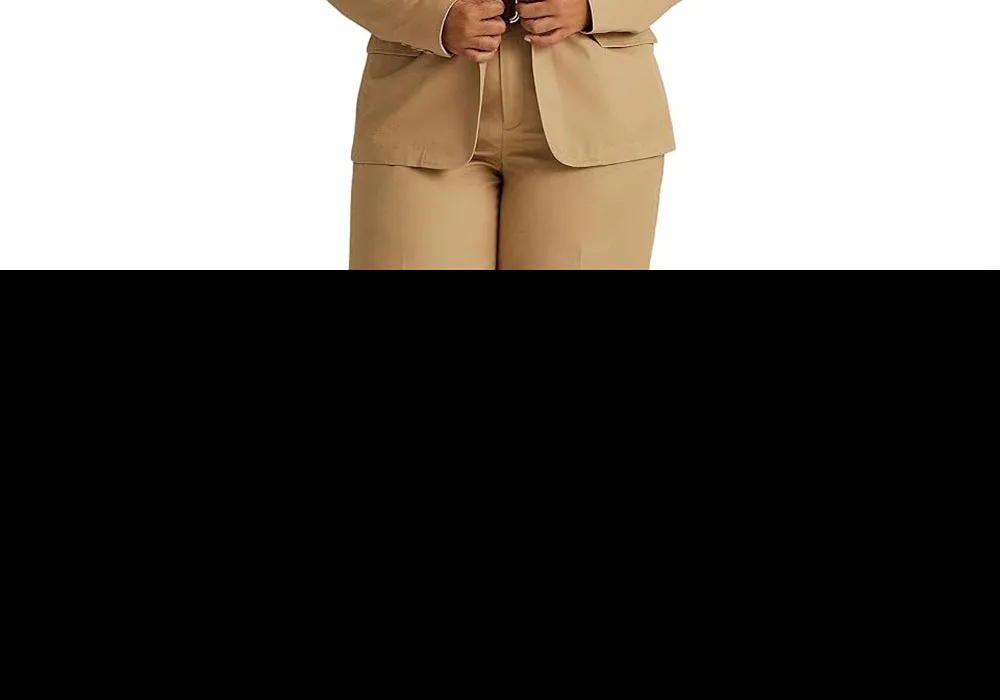 LAUREN Ralph Lauren Cotton Twill Blazer Beige Size 0 sold by Leota product image thumbnail 3