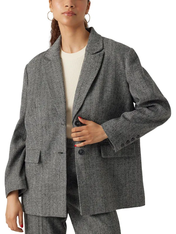 Vero Moda Lizzie Oversized Blazer Gray sold by Leota