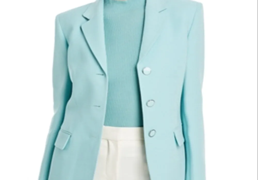 Lafayette 148 New York Notch Collar Three Button Blazer sold by Leota product image thumbnail 2