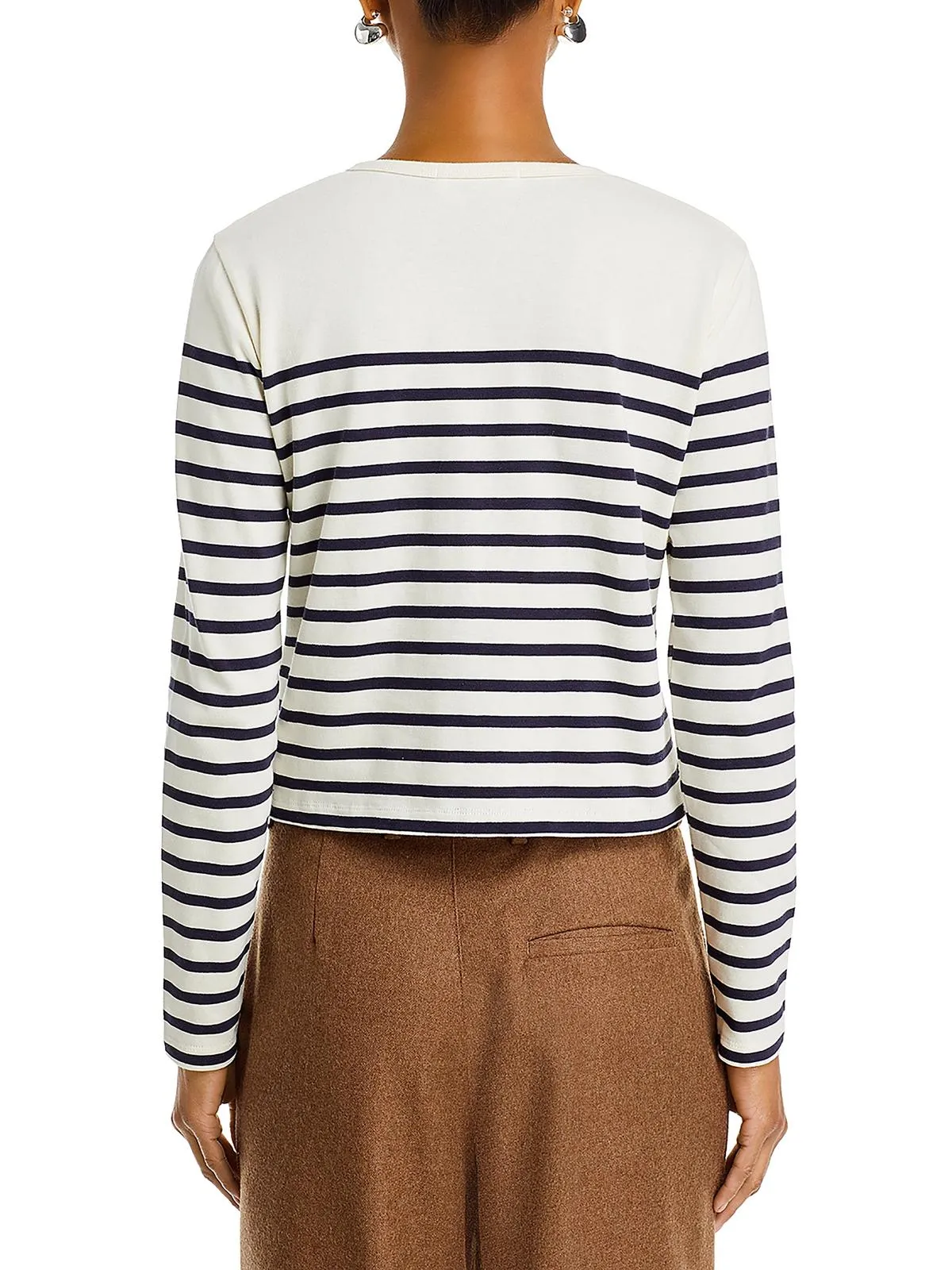 Maison Labiche Cotton Striped Top Size M sold by Leota product image thumbnail 2