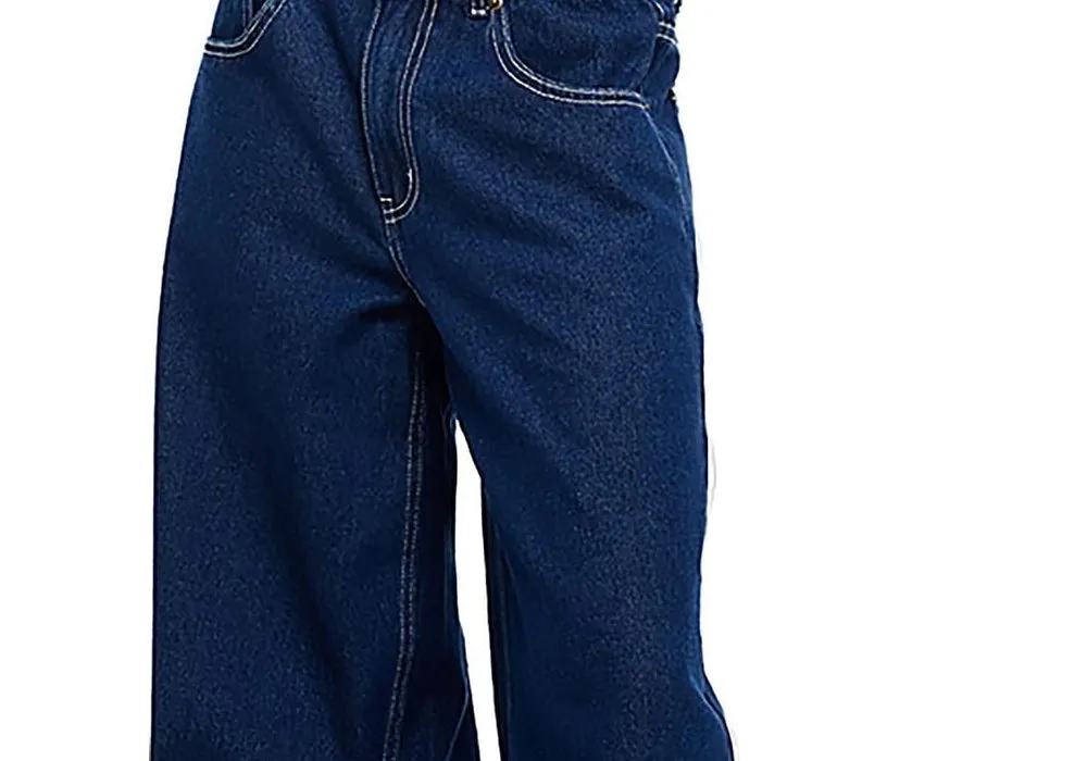 Lioness Idol Low Rise Wide Leg Jeans Blue Size XS sold by Leota product image thumbnail 2