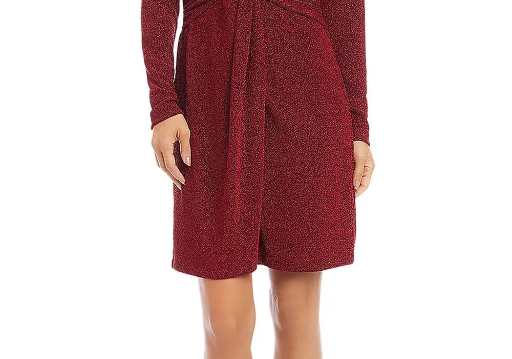 Karen Kane Twist Front Dress Red sold by Leota product image thumbnail 3