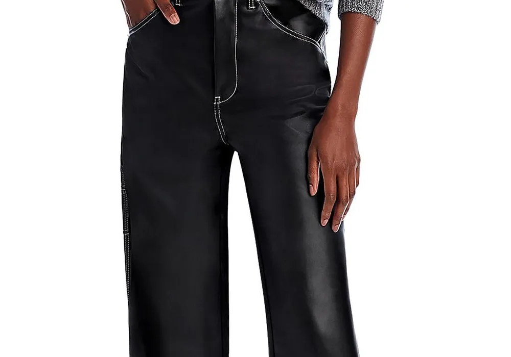 Blanknyc Faux Leather Cropped Pants sold by Leota product image thumbnail 2