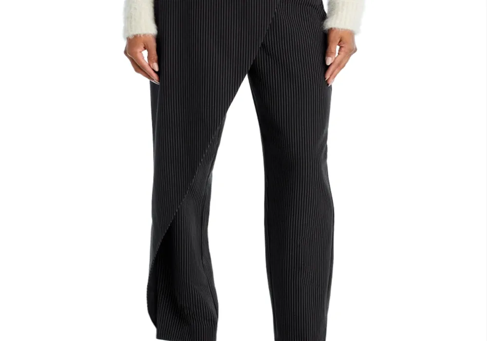 Lucy Paris Striped Asymmetrical Pants Charcoal sold by Leota product image thumbnail 5