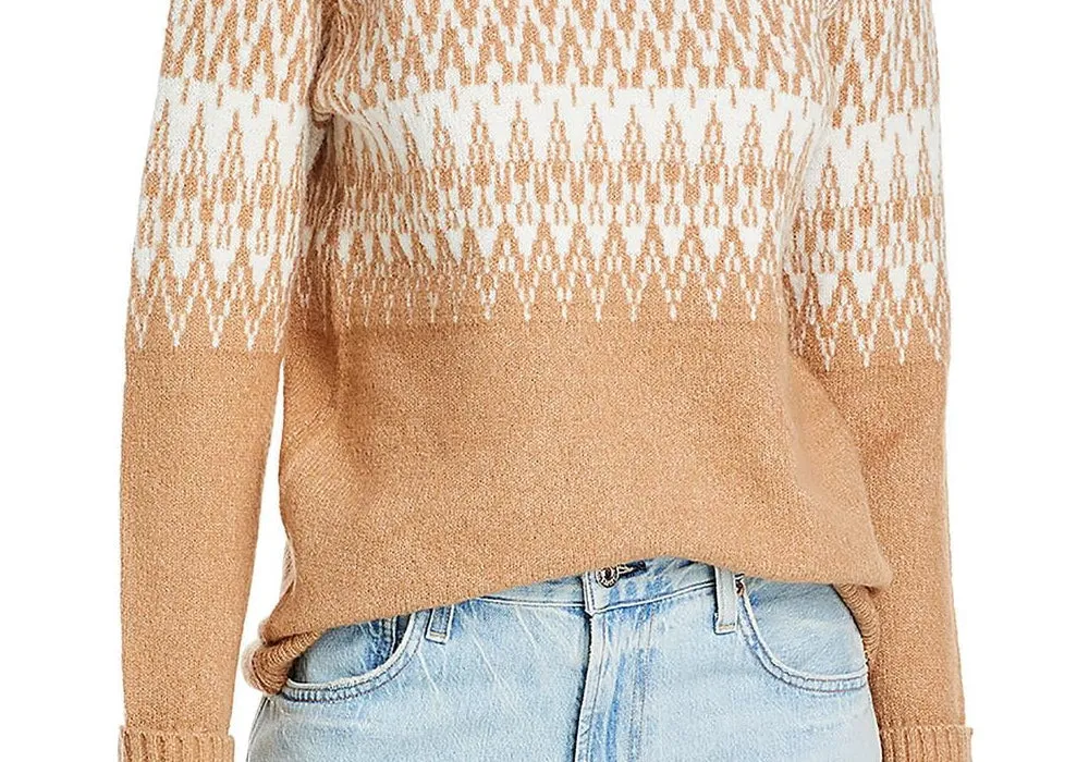 Single Thread Metallic Turtleneck Sweater Natural Whisper White Size XL sold by Leota product image thumbnail 3