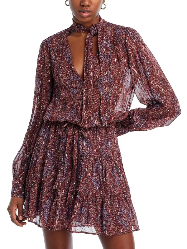 Paige Cleobelle Dress Red Size XS sold by Leota