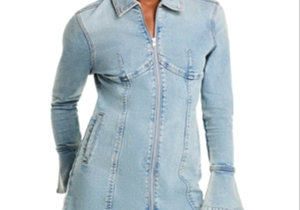 Blanknyc Denim Dress Brown Size M sold by Leota product image thumbnail 2