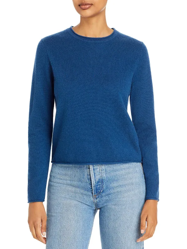 Aqua Rolled Edge Cashmere Sweater Size XS sold by Leota