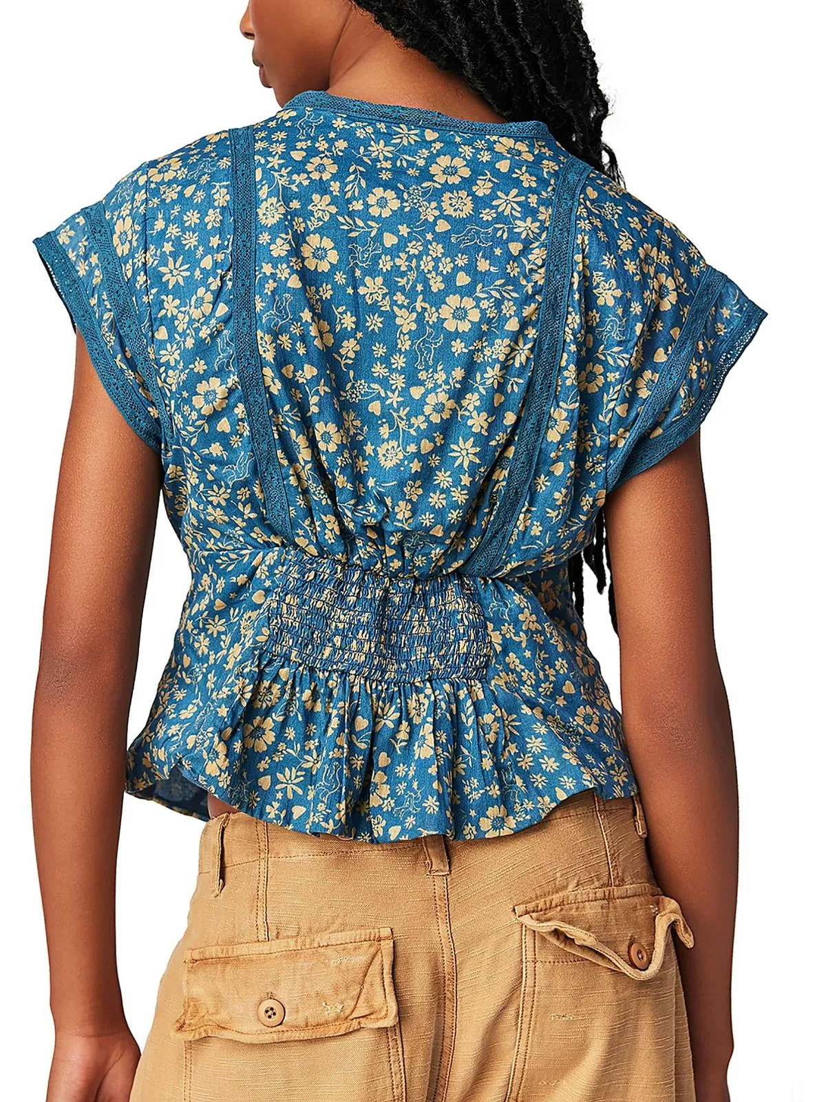 Free People Landy Printed Top Size XS sold by Leota product image thumbnail 2