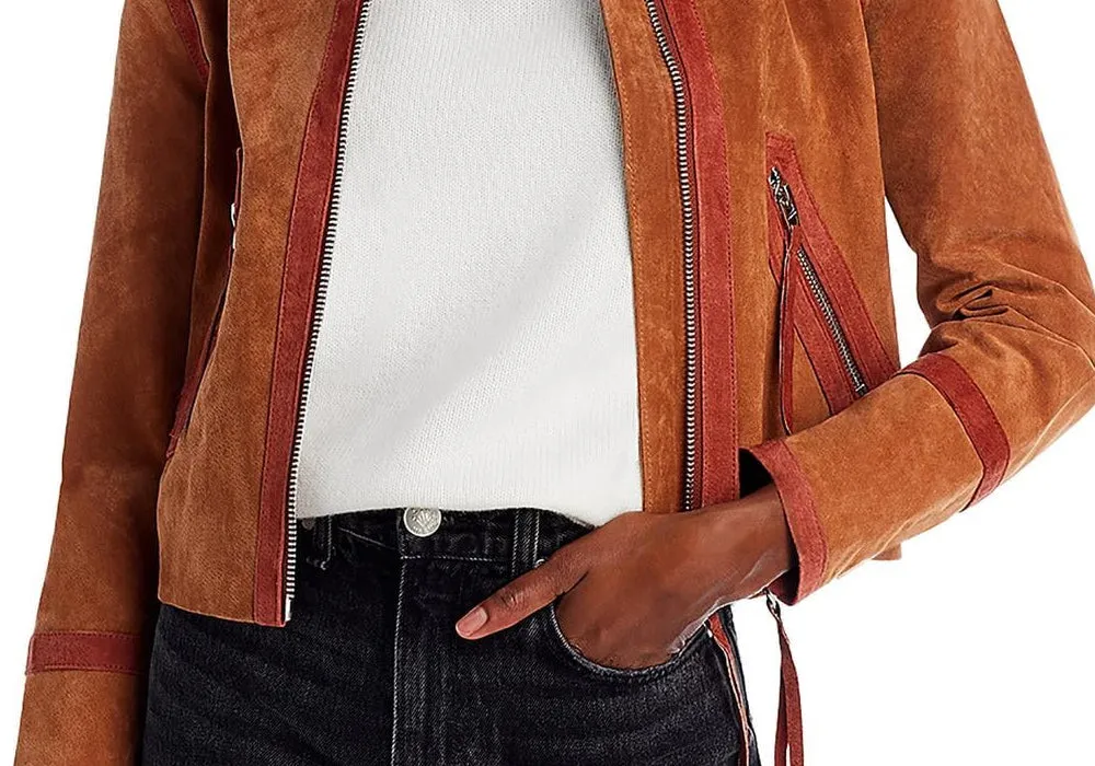 Blanknyc Faux Fur Collar Leather Jacket Brown sold by Leota product image thumbnail 3