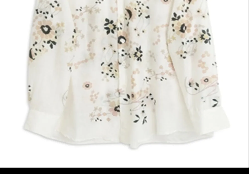 Our Legacy Above Cotton Eastern Flower Print Button Down Shirt Size 46 sold by Leota product image thumbnail 3