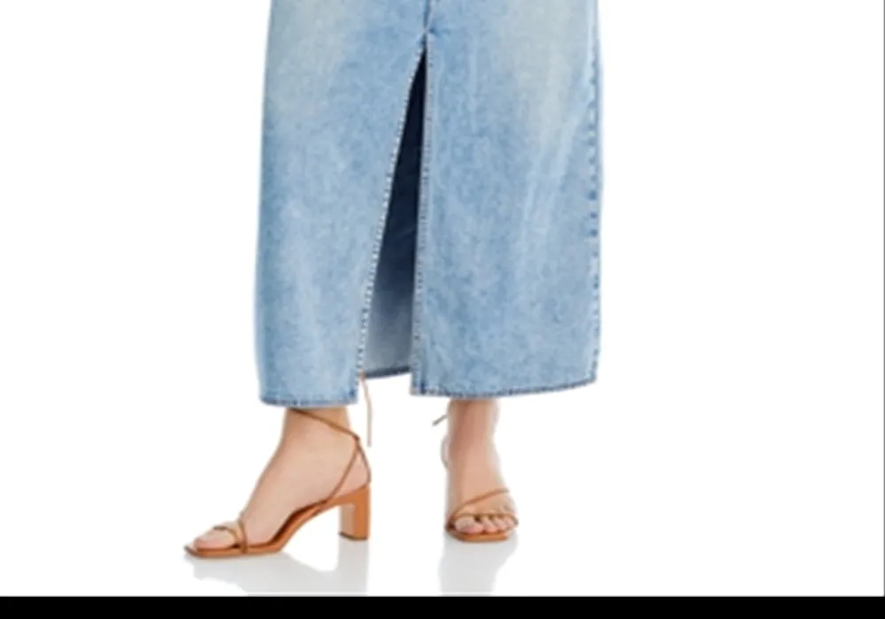 Blanknyc Cotton Front Slit Denim Skirt Blue Size 26 sold by Leota product image thumbnail 3