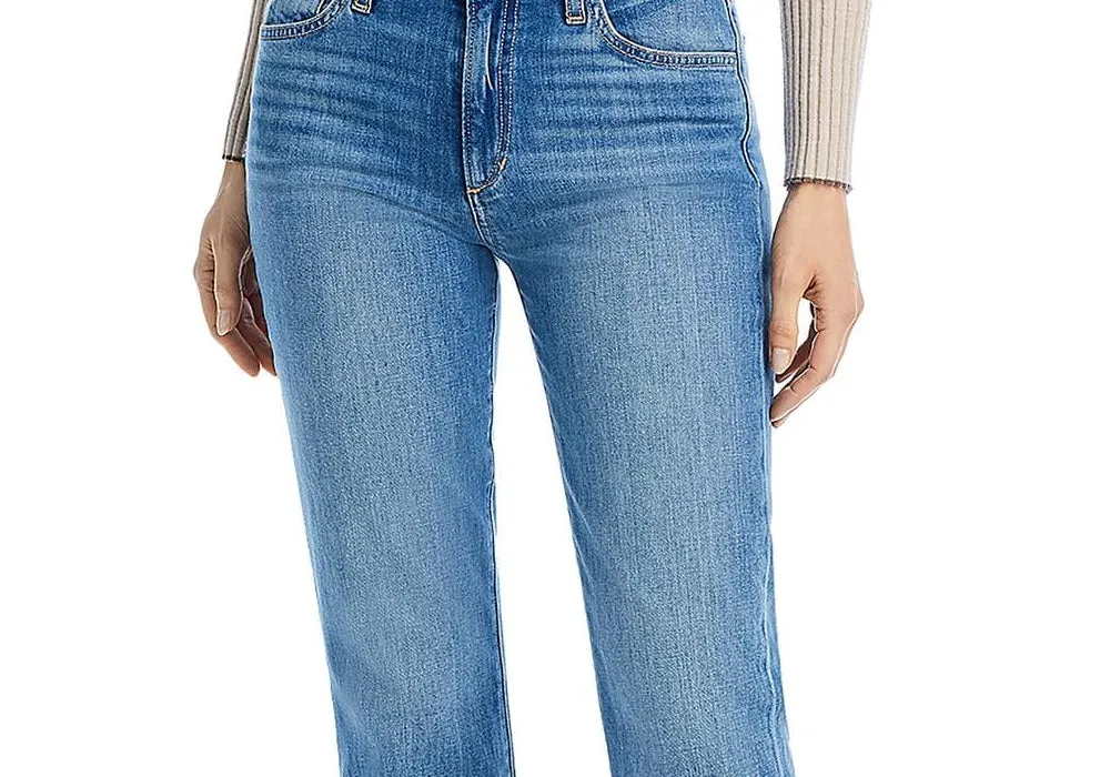 Joe's Jeans Women's The Callie Mid Rise Ankle Straight Jeans Blue Size 27 sold by Leota product image thumbnail 2