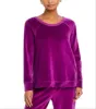 Wilt Velour Raglan Sweatshirt Pink sold by Leota
